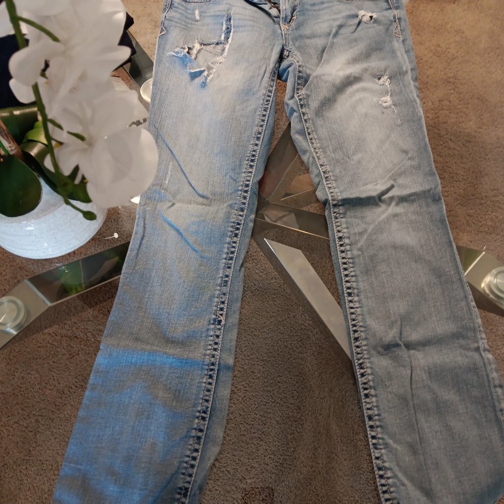 Express stretch boot cut jean